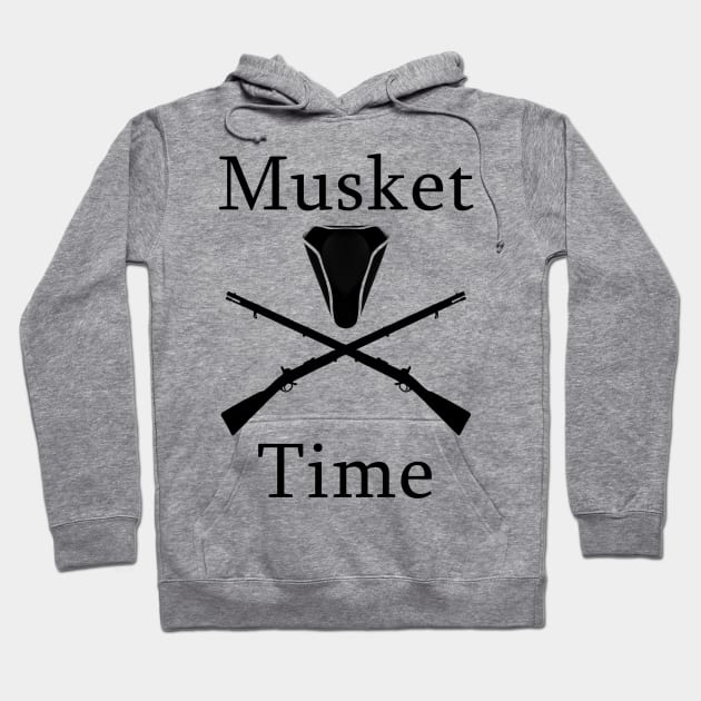 Musket Time Hoodie by asimplefool